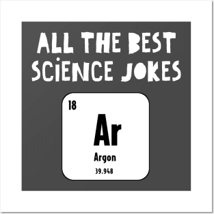 Funny Science Joke Posters and Art